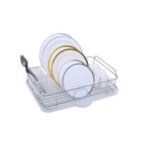 What are the characteristics of the dish rack?