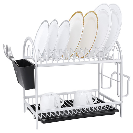 Source xiangyu kitchen chrome plated metal dish drying rack roll